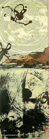 Dominanz, 30 x 80, Acryl auf Leinwand, verf�gbar