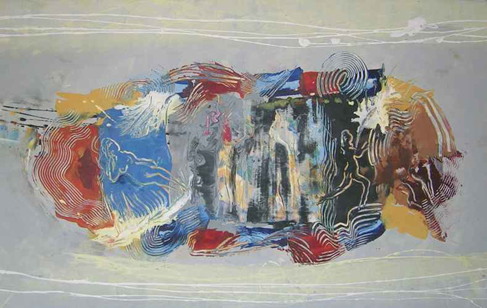 Hidden, 125 x 80, Acryl auf Leinwand, verf�gbar