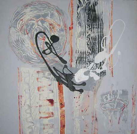 Little Cappucino, 60 x 60, Acryl auf Leinwand, verf�gbar