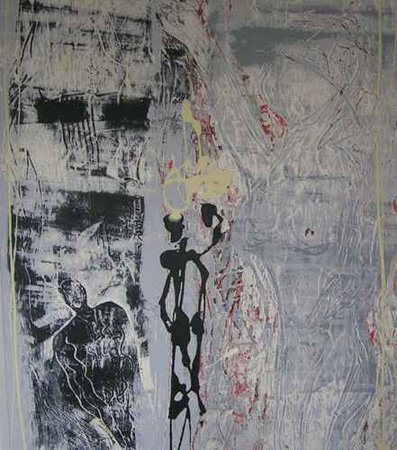 Virgin, 80 x 90, Acryl auf Leinwand, verf�gbar