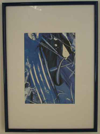 Blue Future 3, 25 x 30, Acryl auf Malkarton, verf�gbar