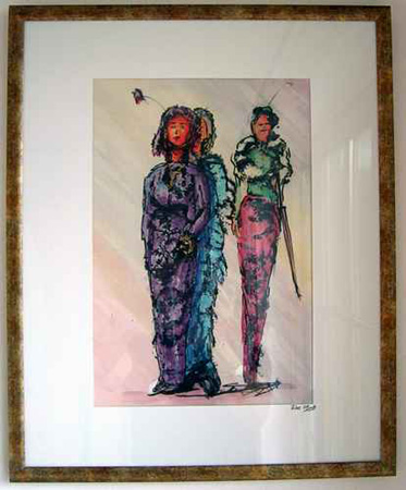 Glamour, 40 x 50, Acryl auf Malkarton, verf�gbar