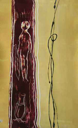 Silent Dessert, 50 x 70, Acryl auf Malkarton, verf�gbar