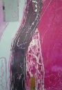 Unusual Pink, 50 x 70, Acryl auf Malkarton, verf�gbar
