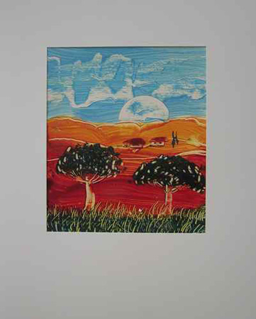 Toscana Holiday, 40 x 50, Acryl auf Malkarton, verf�gbar