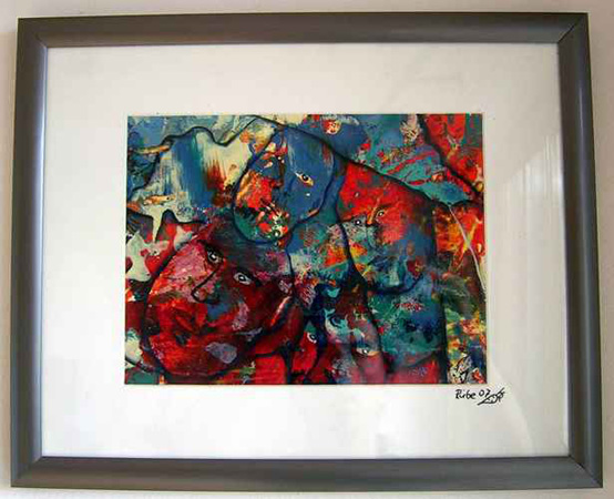 Whats Up, 40 x 50, Acryl auf Malkarton, verf�gbar